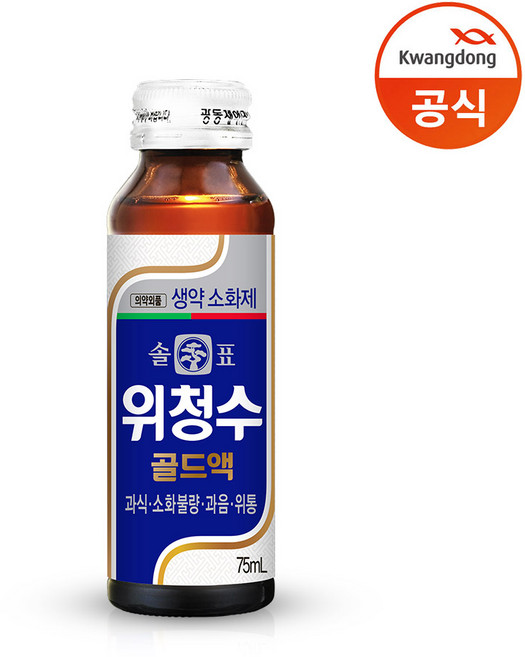 솔표 위청수 골드액, 75ml, 10개