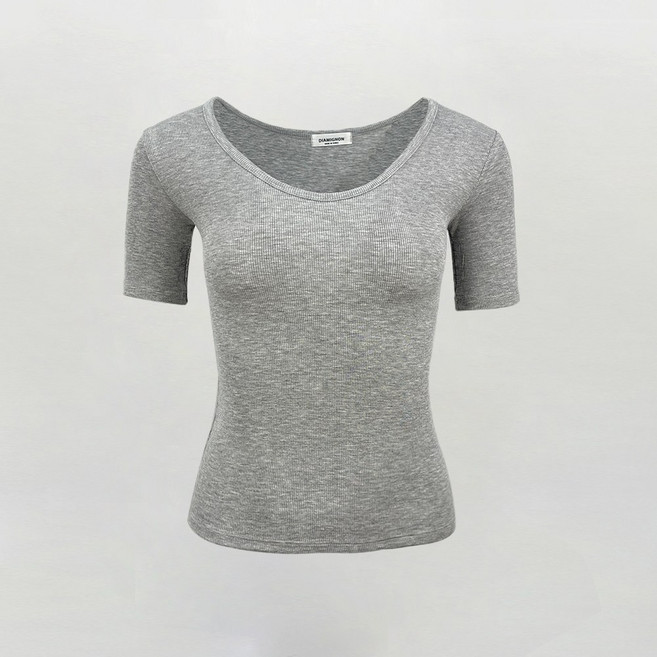 [디아미뇽] 벨로 유넥 골지 반팔티