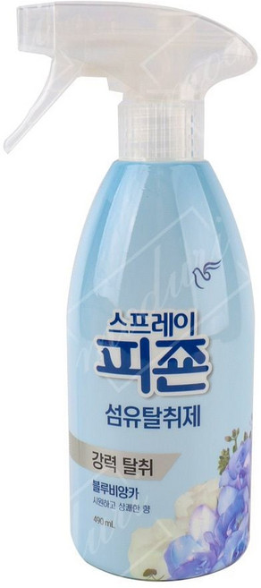 스프레이피죤 블루비앙카 섬유탈취제 대용량 490ml, 1, 1개