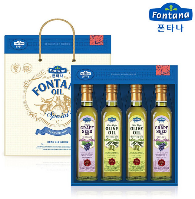 폰타나 스페셜 오일세트 4호 /명절/선물세트, 1박스