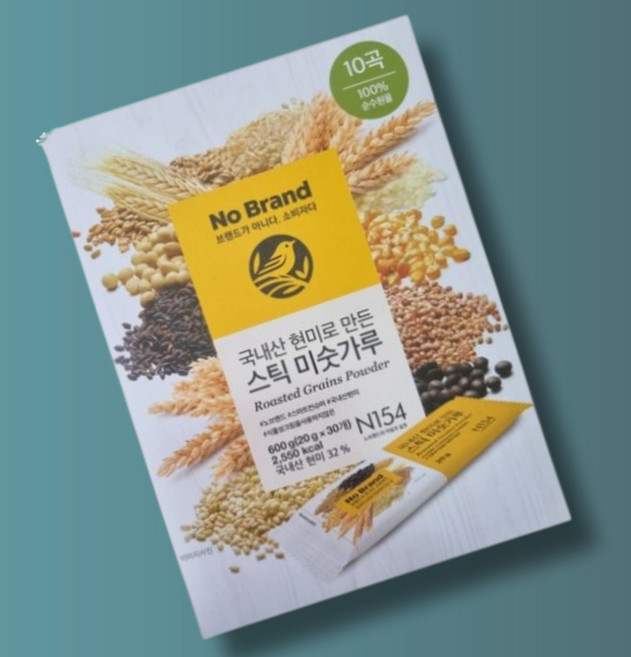 노브랜드 무농약 현미스틱 미숫가루, 20g, 1개