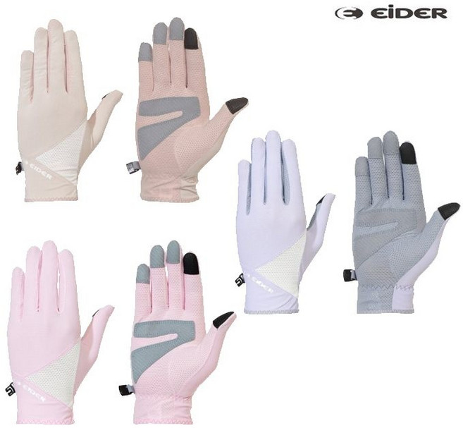 [백화점 정품] 아이더 여성 기능성(흡습속건 신축성) 냉감소재 아이스 장장갑 (DWA24V06)