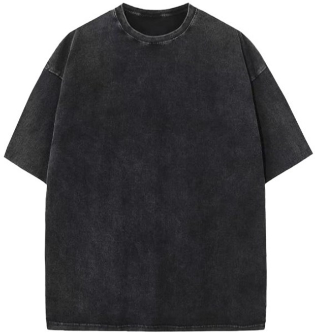 마제클로 240G 피그먼트 오버핏 반팔티 프린트 워싱 반팔