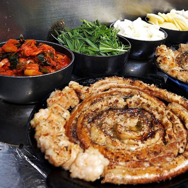 (배터짐) 업소용 삶은 곡물 소곱창10kg 소내장 소막창 소대창 소염통 소허파 소선지 깐양 소간 도매 (일요일&당일발송), 업소용 삶은 곡물 소곱창10kg 전골 구이, 1개