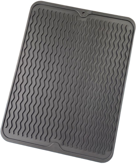쿠키식스 에어프라이어 열차단 매트, 1개, 블랙
