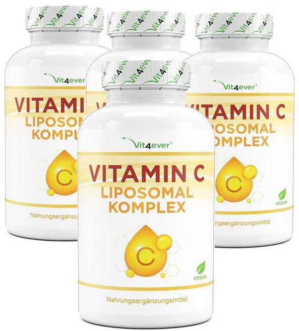 독일 비트포에버 Vit4ver Liposomal Vitamin C 리포좀 비타민C 1000mg 콤플렉스, 4개