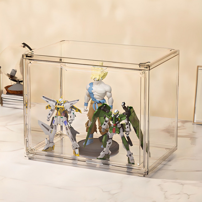 HK.sell 초대형 하이버전 아크릴 진열 박스 45CM33CM33CM, 1개