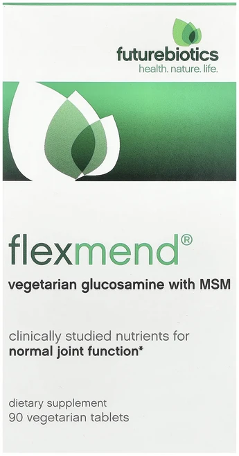 몸관리하세요 겨울입니다 Futurebiotics FlexMend® MSM 함유 식물성 글루코사민 베지 정제 90정 특별관리진행, 1개 - 쿠팡