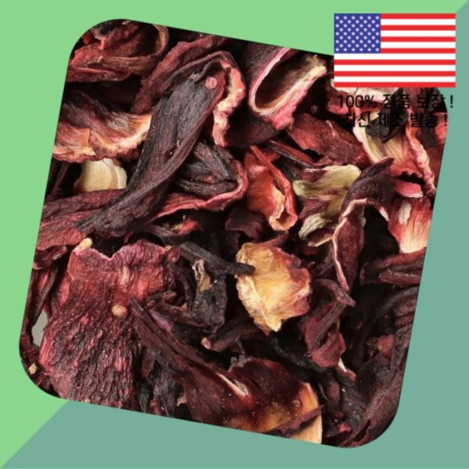 프론티어 협동조합 통 히비스커스 꽃잎 16온스 453g Frontier Co op Organic Whole Hibiscus Petals 16oz, 1개