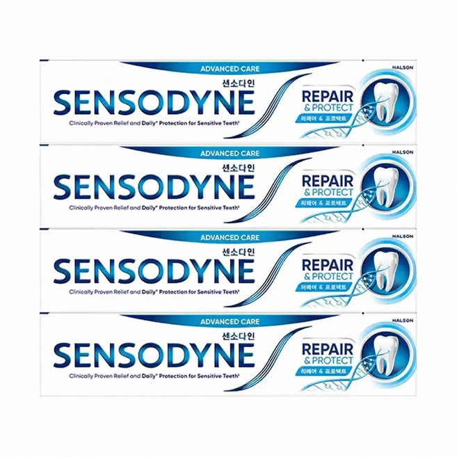 센소다인 리페어&프로텍트, 4개, 100g