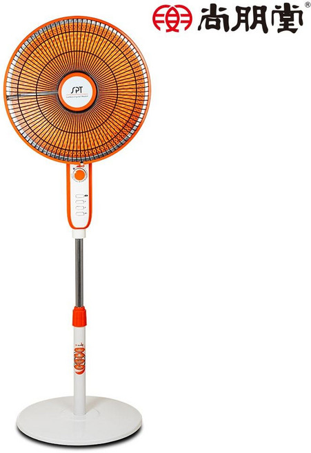 尚朋堂 16吋石墨烯碳晶電暖器 SH-2342CA 自動斷電 遠紅外線碳晶盤發熱 防火阻燃材質 可定時