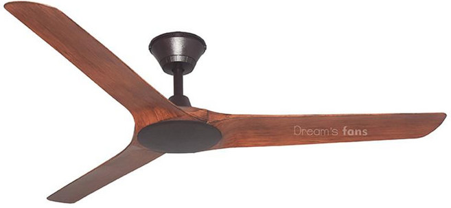루씨에어 어비스 우드 조명 실링팬 거실 안방 천장 선풍기, 2. 142cm브라운