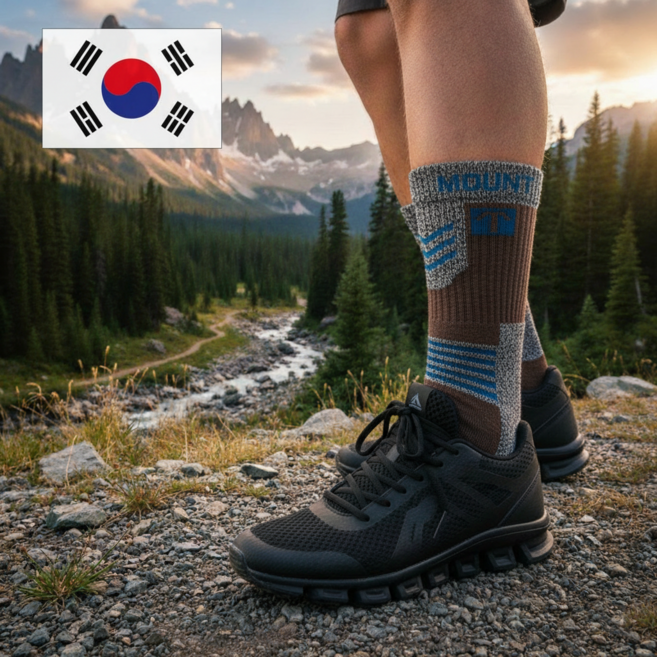 소소방직 두꺼운 등산양말 국산 스포츠 남성 겨울 작업용 5켤레