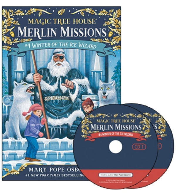 Magic Tree House Merlin Mission 4 Winter of the Ice Wizard (책+CD)