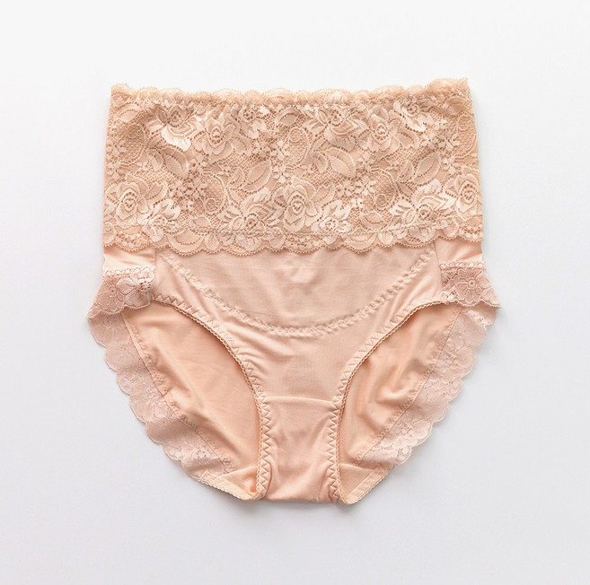렌징 모달 하이웨이스트 레이스 보정 팬티