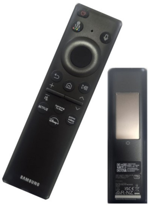 삼성 정품 TV 리모컨 BN59-01455E 리모콘 태양광 케이블 충전, 1개