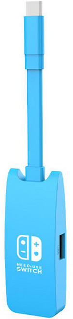 LEPOID 3 인 1 닌텐도 스위치 도킹 스테이션, 1개, 블루, lpsw5022