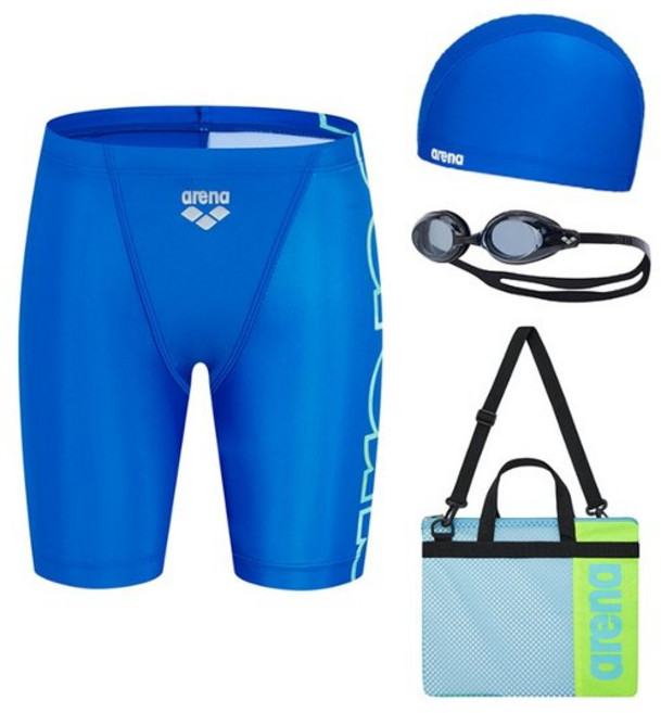 아레나 남아동 일반 4부 실내 키트 수영복(빅로고)(A4BB1KB03)ROY 372807