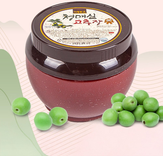 에코인어스 추석 설날 명절 선물 세트 청매실 고추장, 1개, 1kg