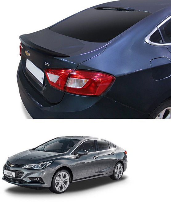 자동차 트렁크 리어 스포일러 블랙, 올뉴크루즈 2017~2018