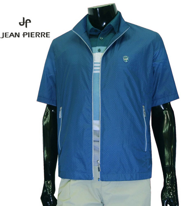 쟌피엘 남성 여름 중년 반팔잠바 경량 매쉬 망사 빅사이즈 잠바 점퍼 쟈켓 남자