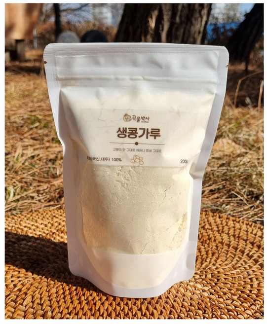 곡물박사 국산 생콩가루 200g 날콩가루 요리용 찌개용, 1개