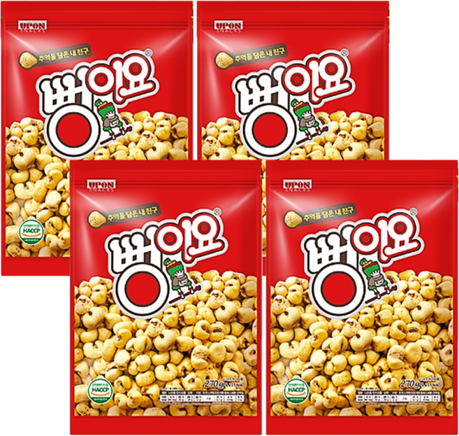 서울식품 오리지널 뻥이요 골드, 270g, 4개