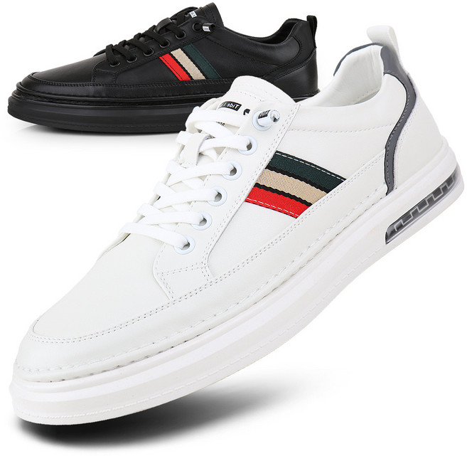 보이센스 소가죽 캐주얼 남자 스니커즈 단화 남성 신발 컴포트화 슈즈