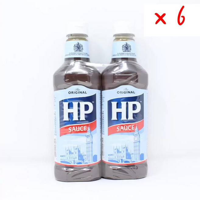 에이치피 브라운 소스, 600g, 6개