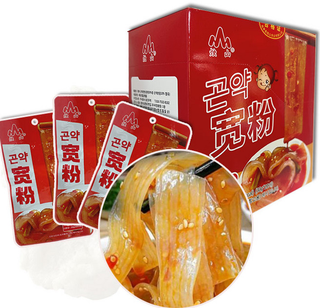 천천중국식품 마라넓은당면곤약, 1개, 600g