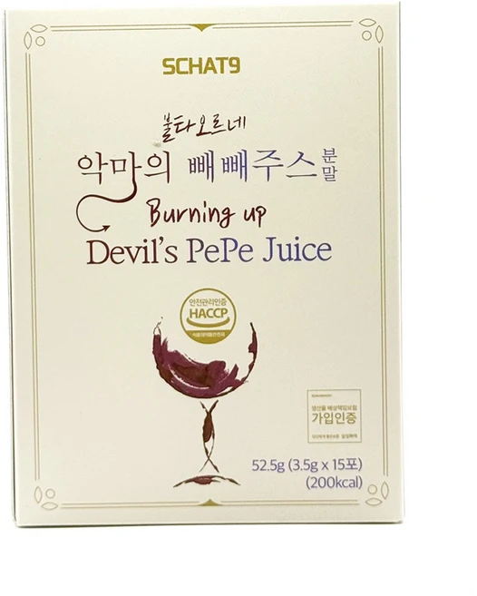 스캇나인 악마의 빼빼 주스 ABC 클렌즈 레시피 쥬스, 52.5g, 1개 - 쿠팡