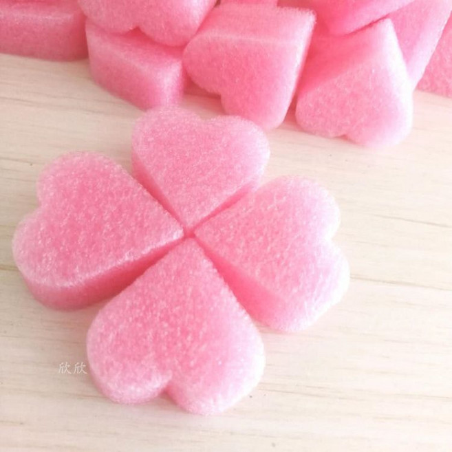 하트 모양 스티로폼충전재 포장 방지 완충재 충격 대용량 디스플레이 상자 선물 예쁜 박스, A.핑크하트-35개