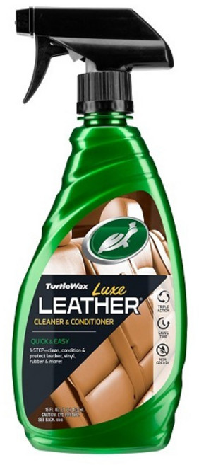 Turtle Wax 가죽 크리너&컨디셔너 세정제 광택보호제, 1개, 473ml