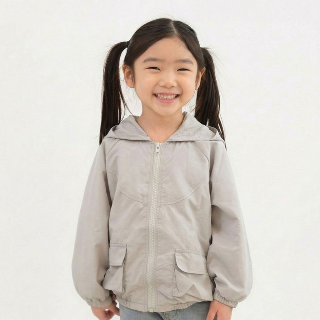 캠피셔스 아동 메쉬안감 바람막이 윈드브레이커