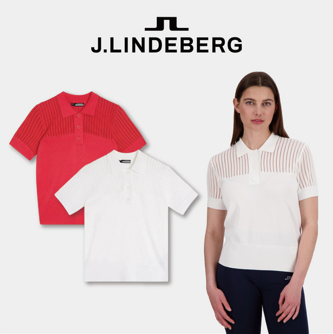 제이린드버그 여성 골프니트 제타 니트 셔츠(AWKW08423)