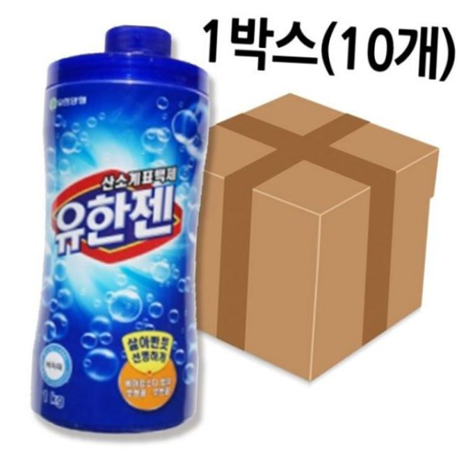 유한락스 유한젠 용기 중성세제 1kg 10개