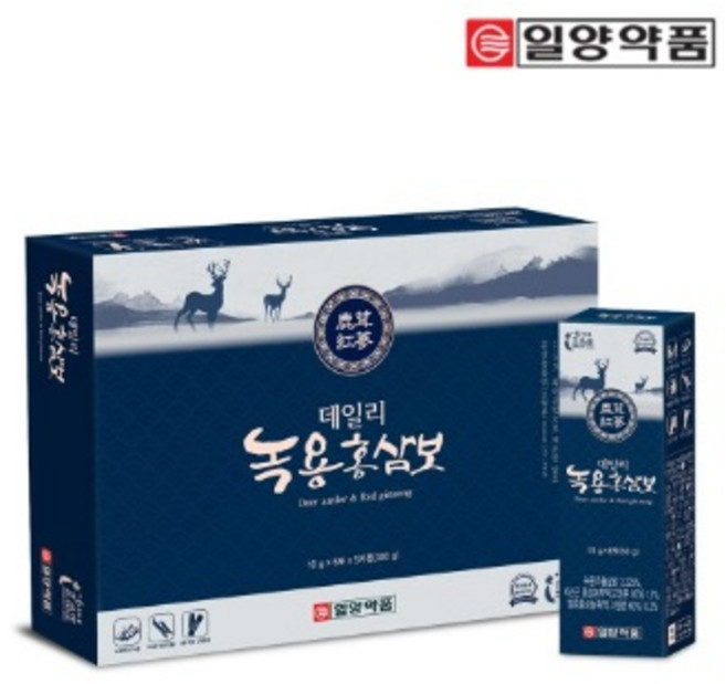 데일리 녹용 홍삼보 6p, 300g, 2개