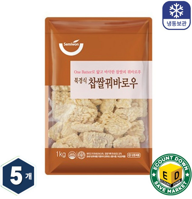 세미원 북경식 찹쌀 꿔바로우 (소스미포함), 5개