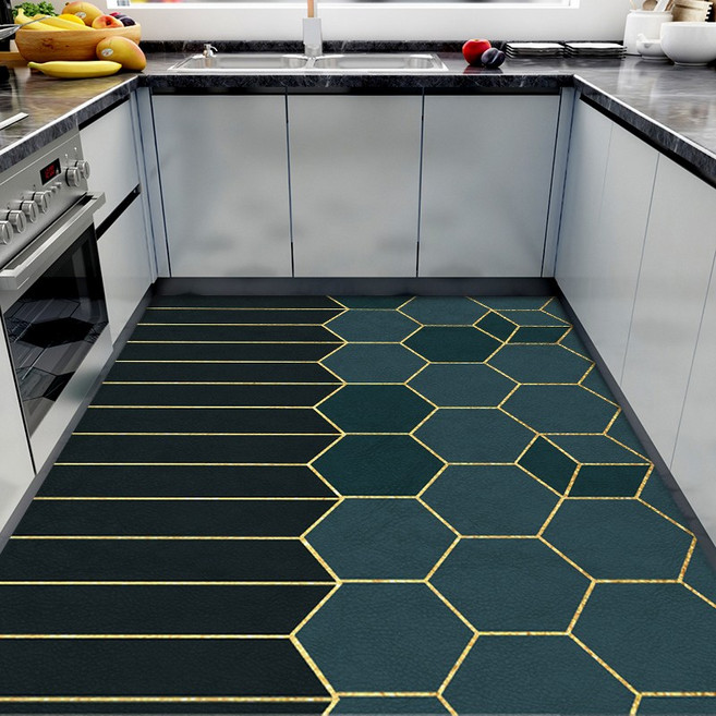 특대형 주방 매트 발판 미끄럼방지 욕실 방수 키친 러그