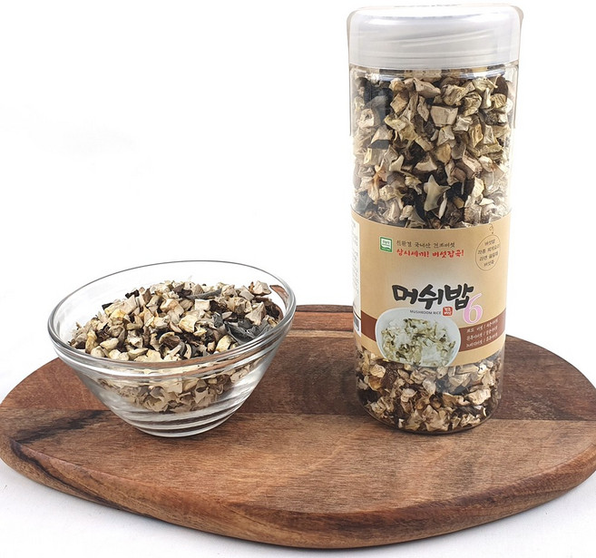 우리존 머쉬밥 건조버섯모둠 80g 국내산 버섯밥, 1개