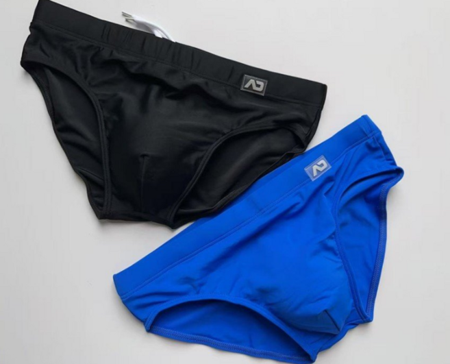 아이레노 남자 라인 케어 비키니 수영 팬티 삼각 수영복 로우 라이즈 언더웨어