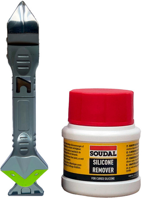 수달 실리콘 제거제 리무버 100ml + 니트릴 장갑, 리무버+니트릴 장갑+실리콘 제거기, 1개