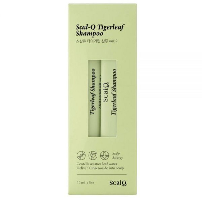 스칼큐 여행용 스틱 타이거립 일회용 샴푸 허브 시트러스향, 1개
