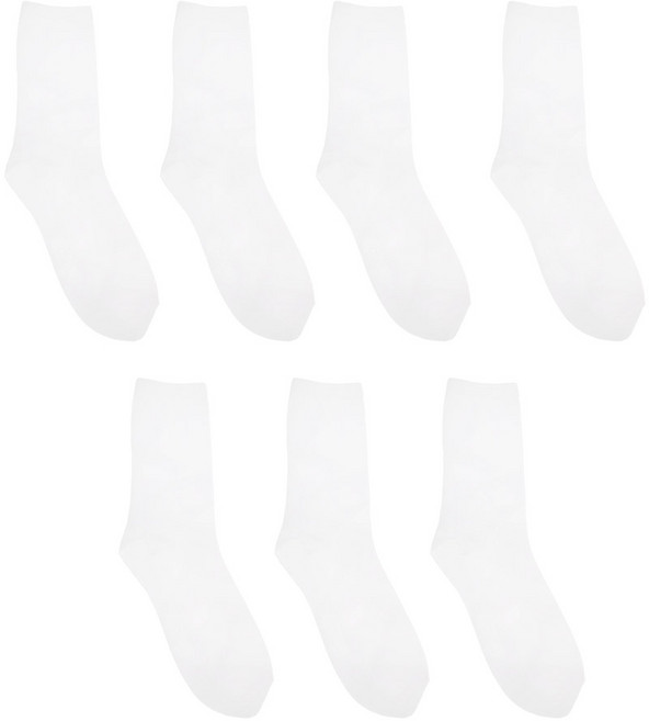 PRS 빅사이즈 큰발 왕발 무지 장목양말 7켤레