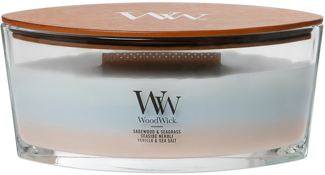 우드윅 향초 일립스 트릴로지 캔들 453 g 오셔닉, 1개