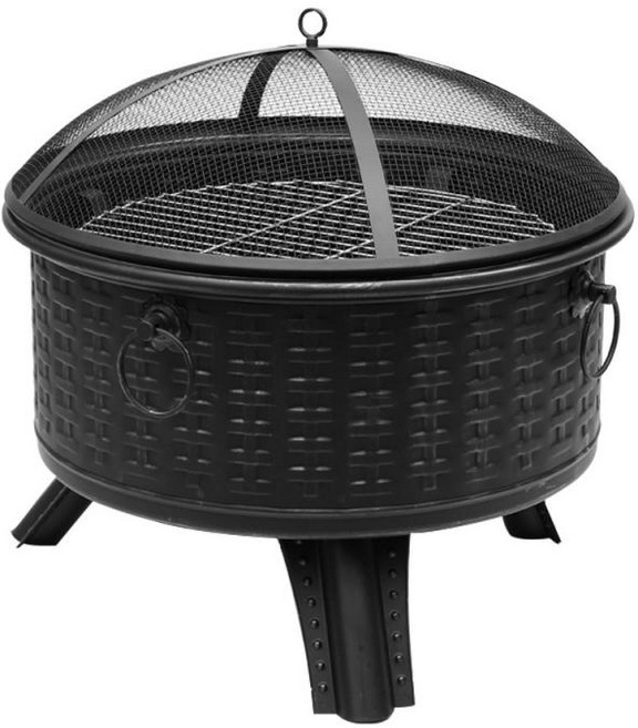 캠핑 화로대 불멍 이중연소 미니 스토브 우드 휴대용, 1개