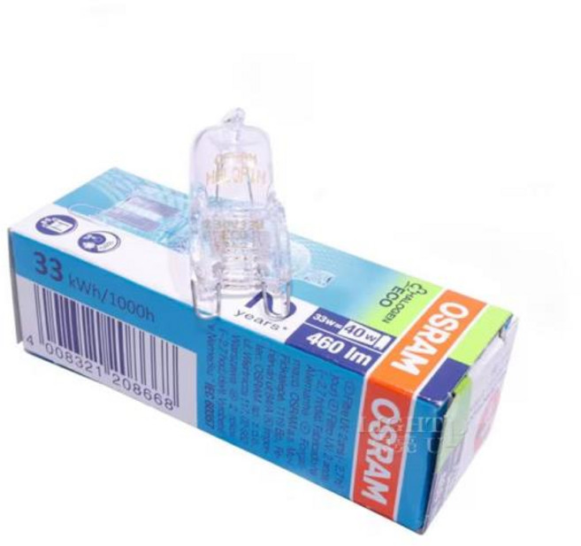 호환 오스람 66733 G9 33W230V 램프 HALOPIN PRO 2700K 텅스텐 전구 베를린 테이블 책상, 03 3PCS