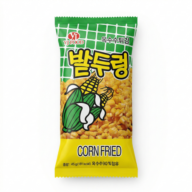 밭두렁 옥수수스낵, 45g, 5개