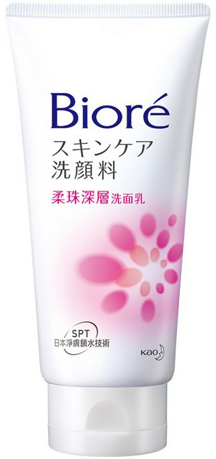 Biore 蜜妮 清透極淨洗面乳 100g, 1個, 【柔珠深層】100g