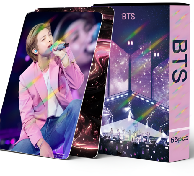 [원스트리글로벌] 방탄소년단 BTS 포토카드 Yet To Come in Cinemas 포카, 기본색상, 포토카드55장